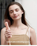 Mini Ventilador Portátil Recarregável USB Gaiatop - Compacto, Dobrável e Perfeito para Viagens - Cor Rosa