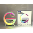 Luminária Smart G Speaker – Bluetooth, Relógio e Carregador Qi