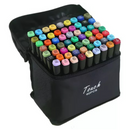 Kit Caneta Colorida Ponta Dupla 60Pçs - Dê vida a sua Criatividade!