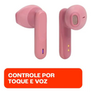 Fone de Ouvido Bluetooth Wave 300TWS - Rosa