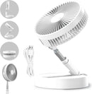 Ventilador Portátil USB Recarregável - Silencioso e Potente