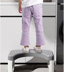 Banquinho Ergonômico Multiuso de Banheiro para Adultos, Idosos e Gestantes