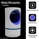 Luminária Mata Mosquito Inseto Armadilha Noturna Luz Led Usb - 220v