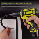 Furadeira/Parafusadeira 12V Sem Fio – Kit 24 Acessórios