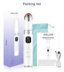 Massageador Elétrico Relaxante para Olhos EMS - Redução de Círculos Escuros