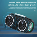 Caixa de Som Bluetooth 10W IPX7 – À Prova d'Água