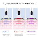 Massageador Facial e de Pescoço LED