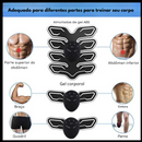 Eletroestimulador EMS para Abdômen - Treino e Massagem