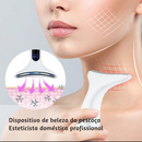 Massageador Facial e de Pescoço LED