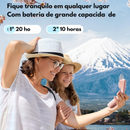 Mini Ventilador Portátil Recarregável USB Gaiatop - Compacto, Dobrável e Perfeito para Viagens - Cor Rosa