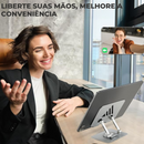 Suporte para Notebook NSP-101 Prata – Ajustável e Ergonômico