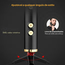 Escova Alisadora  - Escova Rotativa Quente, Cerâmica, 360°