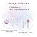 Massageador Ocular EMS Anlan – Reduz Olheiras e Bolsas, LED Azul e Vermelho