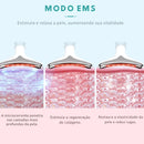 Massageador Facial e Pescoço EMS – Lifting, LED, Reduz Papada
