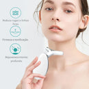 Massageador Facial e Pescoço EMS – Lifting, LED, Reduz Papada