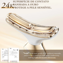 Dispositivo Facial Ouro 24K - Lifting Quente Portátil & EMS