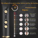 Escova Alisadora  - Escova Rotativa Quente, Cerâmica, 360°