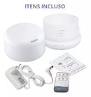 Umidificador Aromático LED com Controle