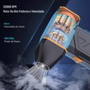 Soprador Ventilador Turbo Jet 120W - 120.000 RPM, Portátil e Potente