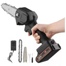 Mini Motosserra a Bateria Recarregável – Leve e Potente