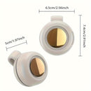 Mini Ventilador Silencioso Portátil Suspenso Recarregável USB de 3 Velocidades e Rotação 360°