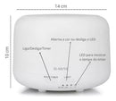 Umidificador Aromático LED com Controle